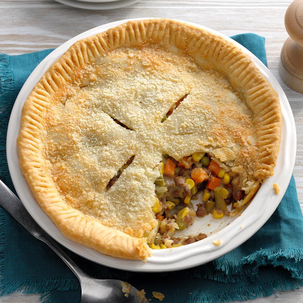 Quick and Easy Vegetable Potpie
