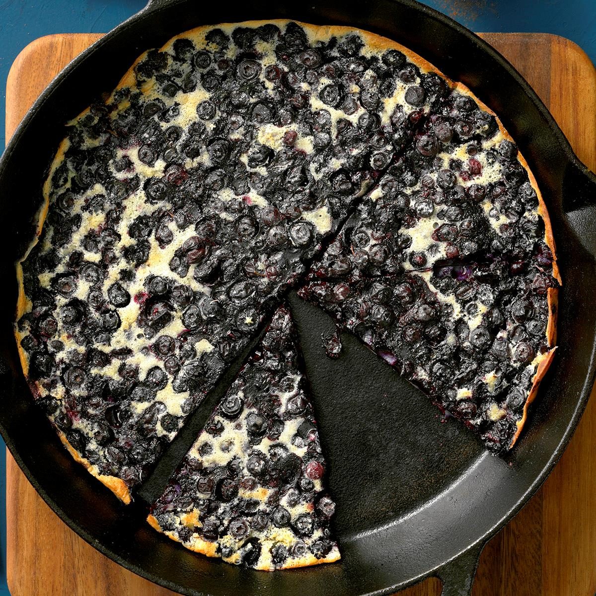 Very Blueberry Clafoutis