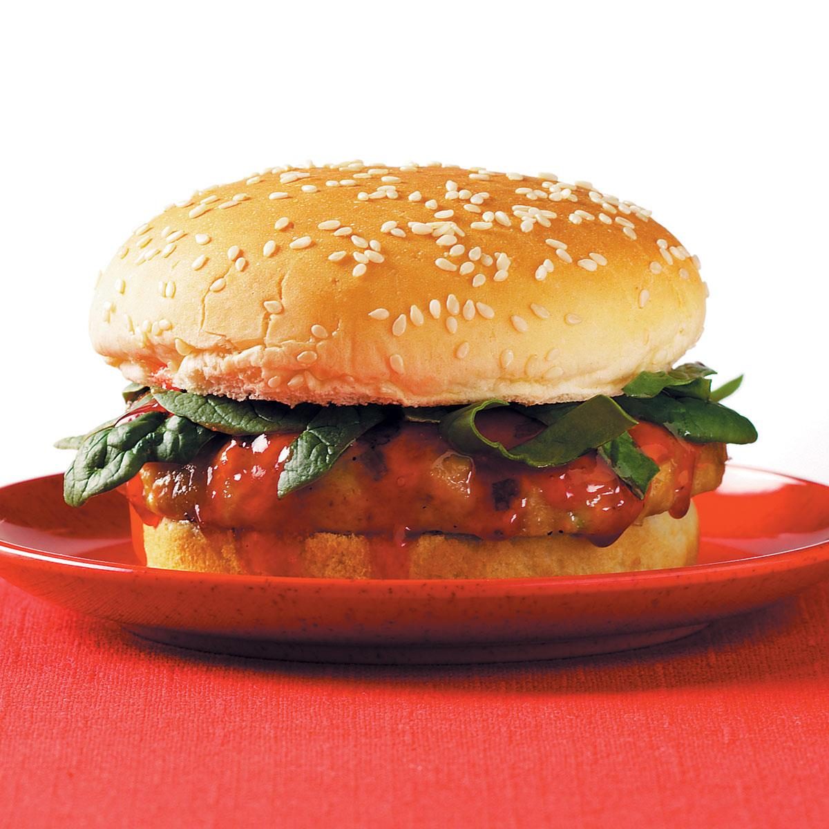 Cantonese Chicken Burgers