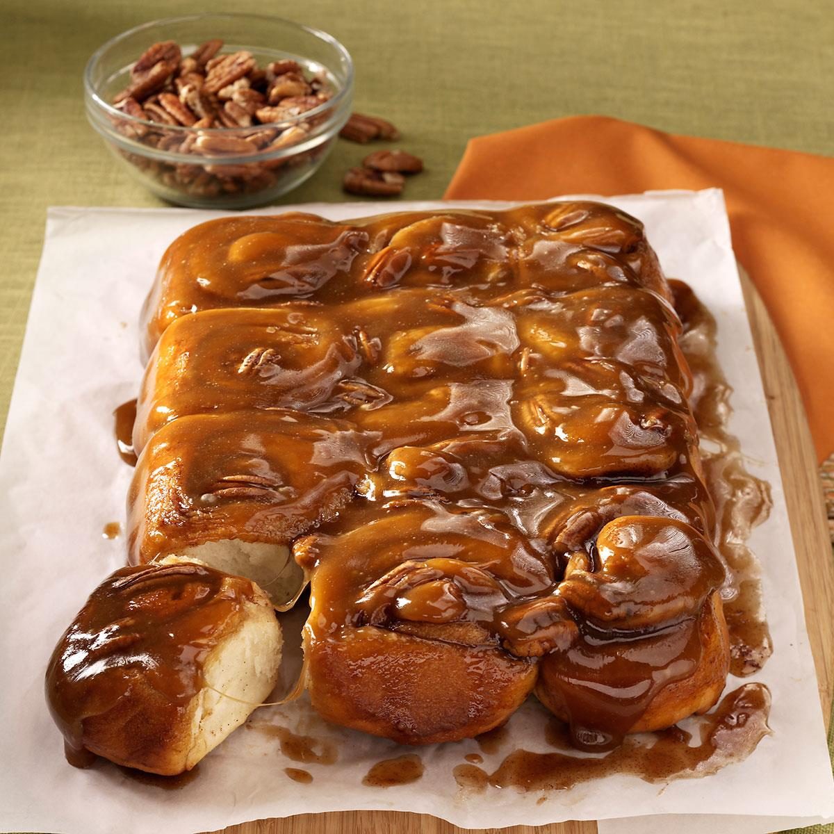 Caramel Potato Rolls