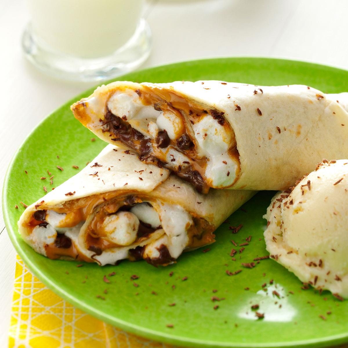 Chocolate Dessert Wraps