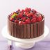 Chocolate Fruit Basket Cake