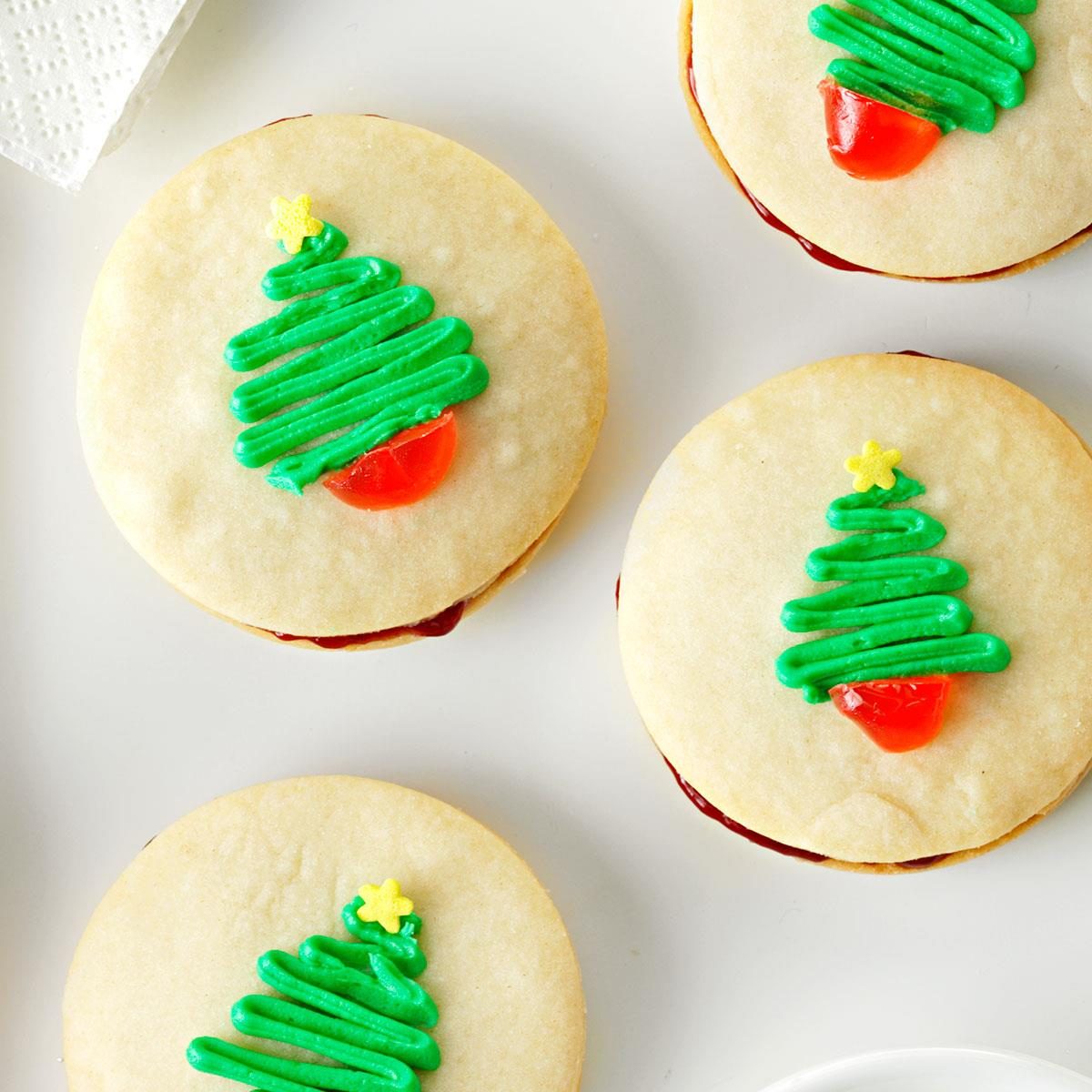 Christmas Sandwich Cookies