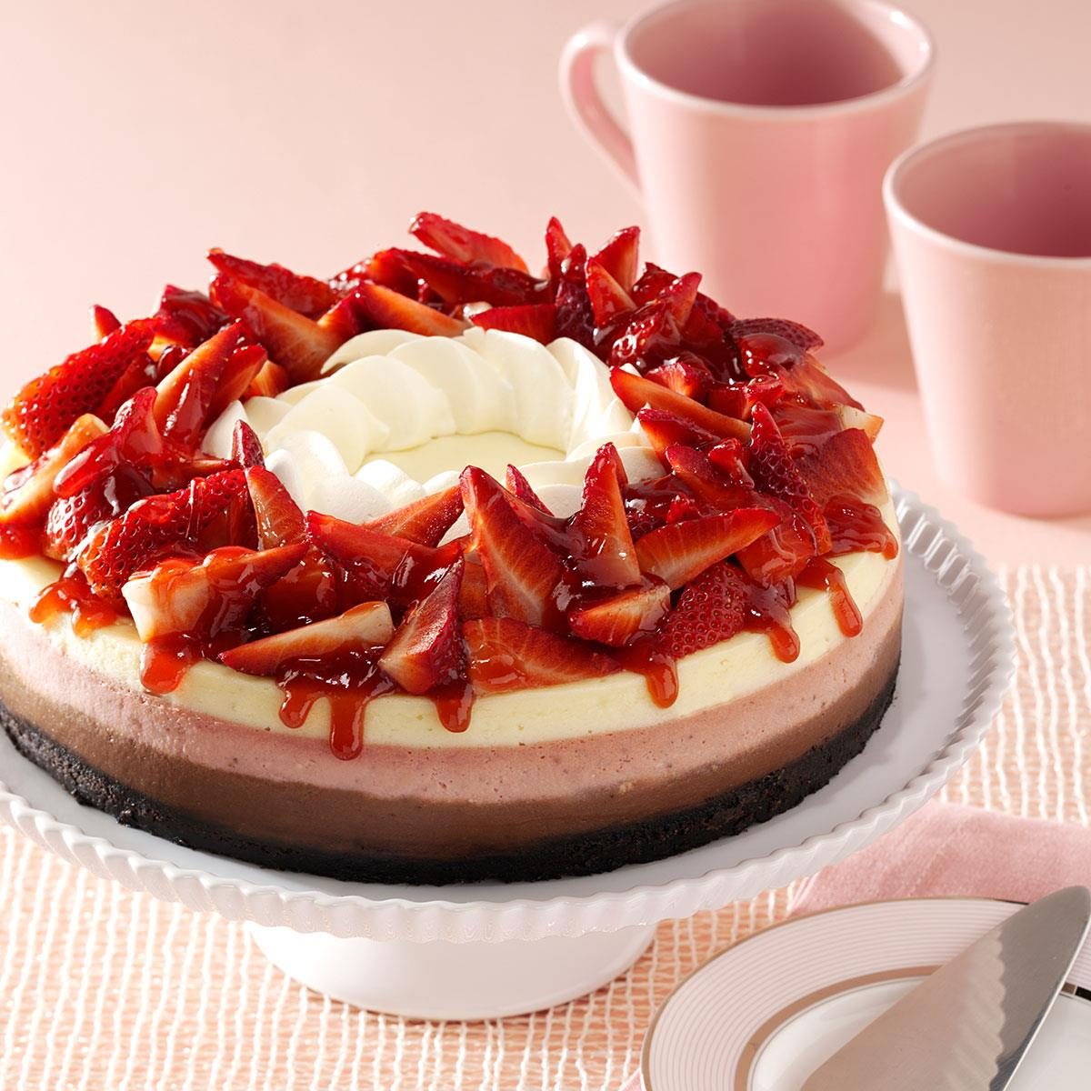 Contest-Winning Neapolitan Cheesecake