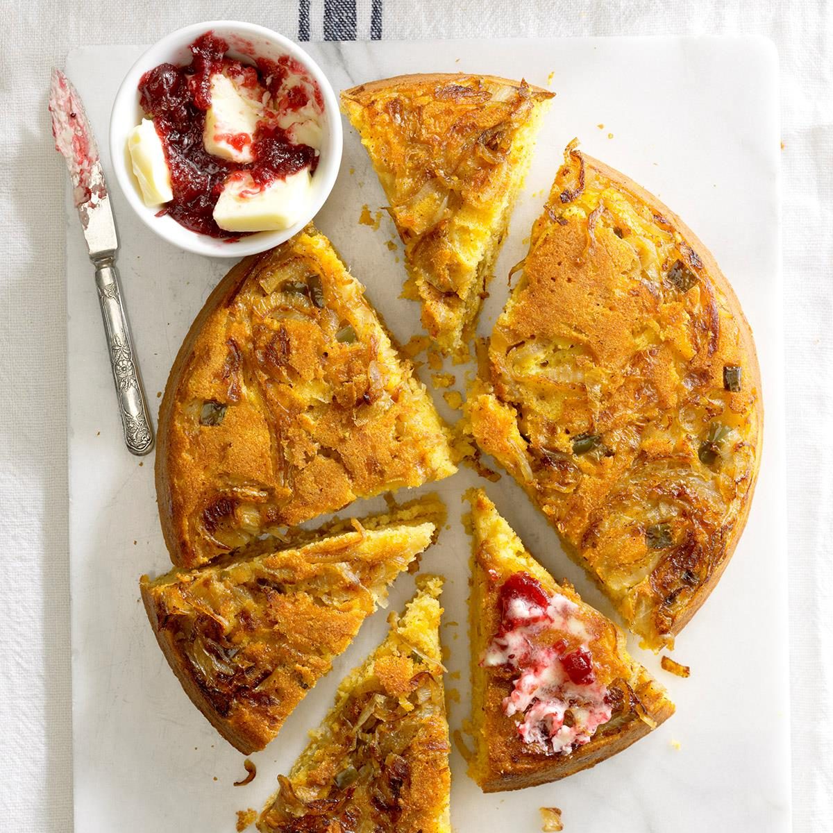 Golden Sweet Onion Cornbread