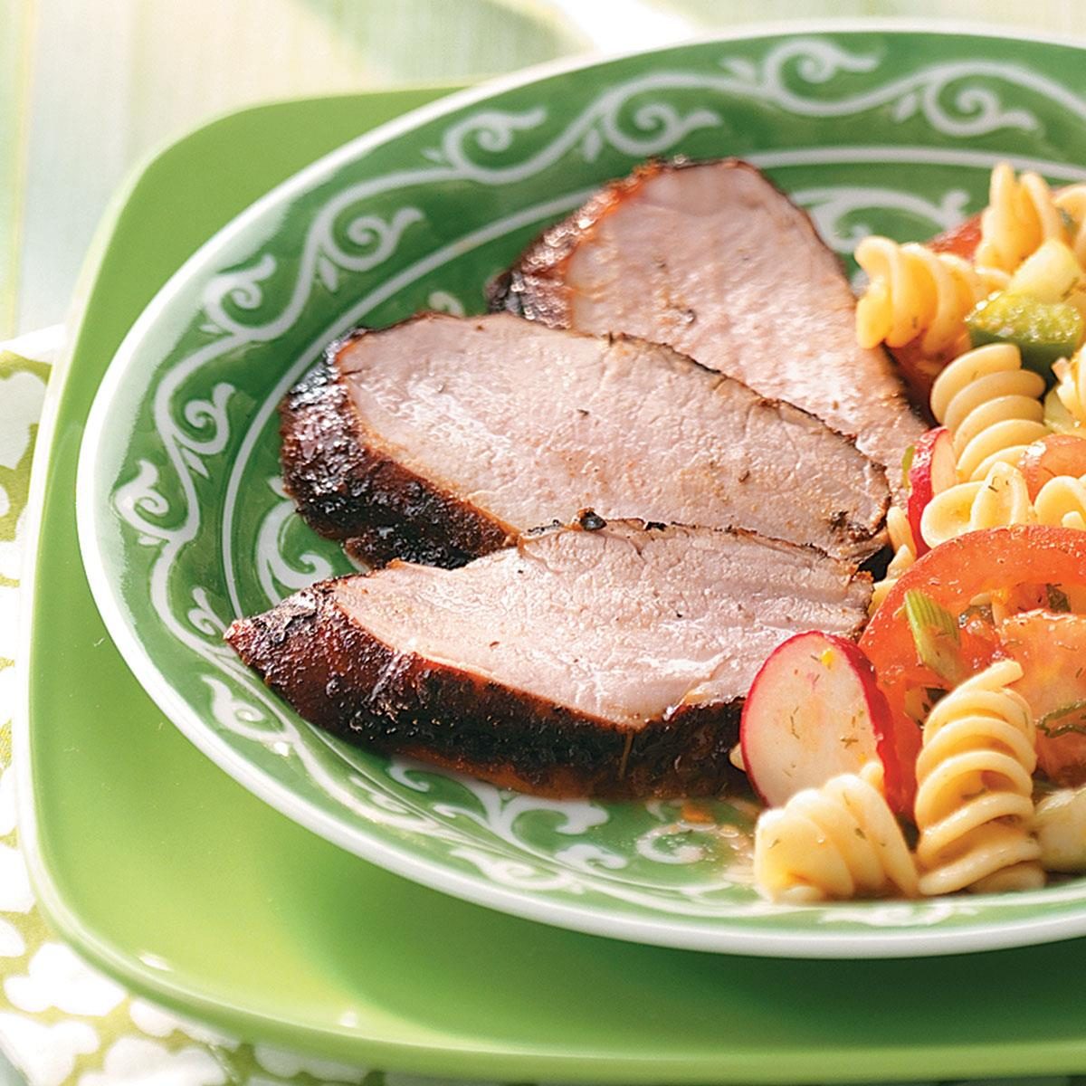 Grilled Spicy Pork Tenderloin