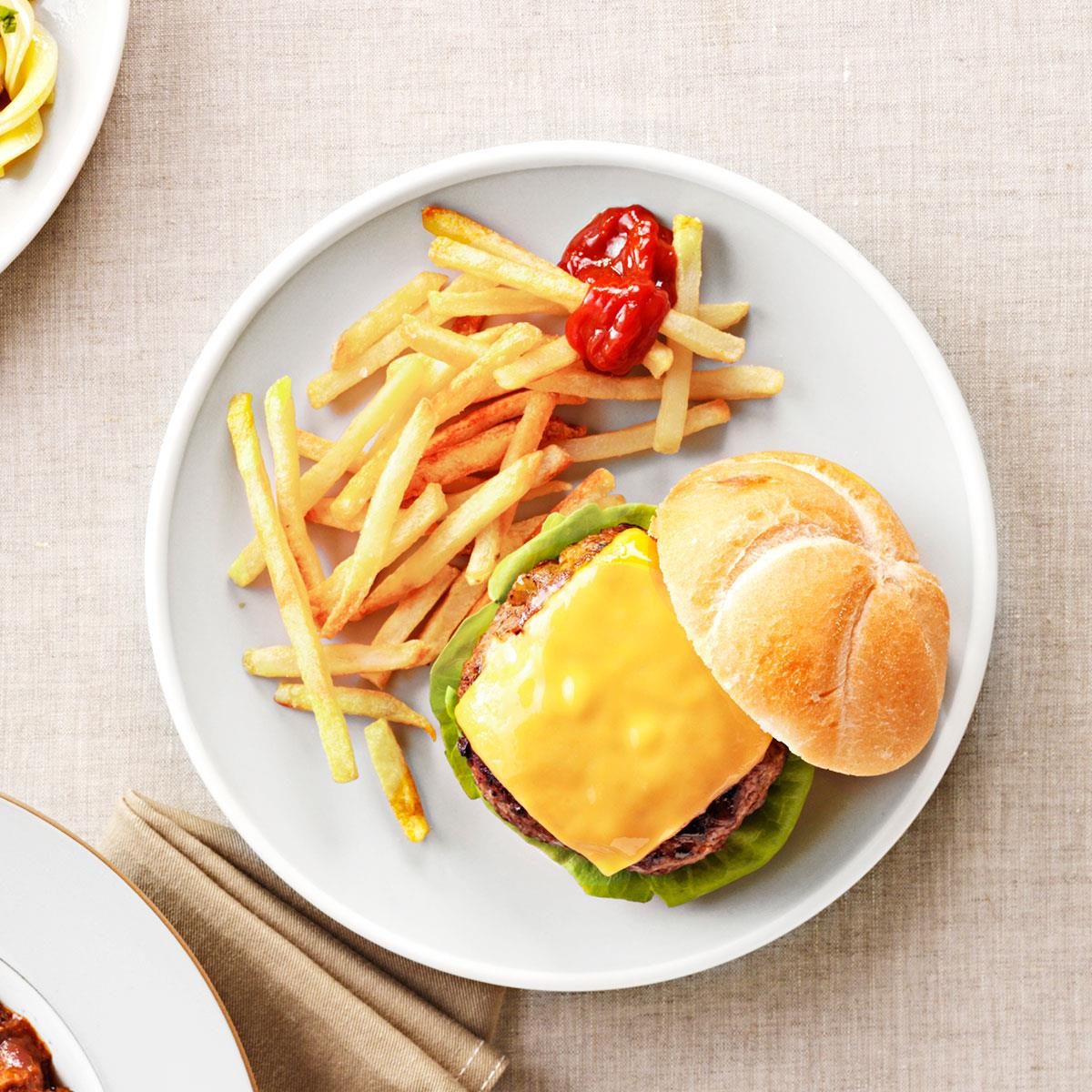 Mushroom Cheeseburgers