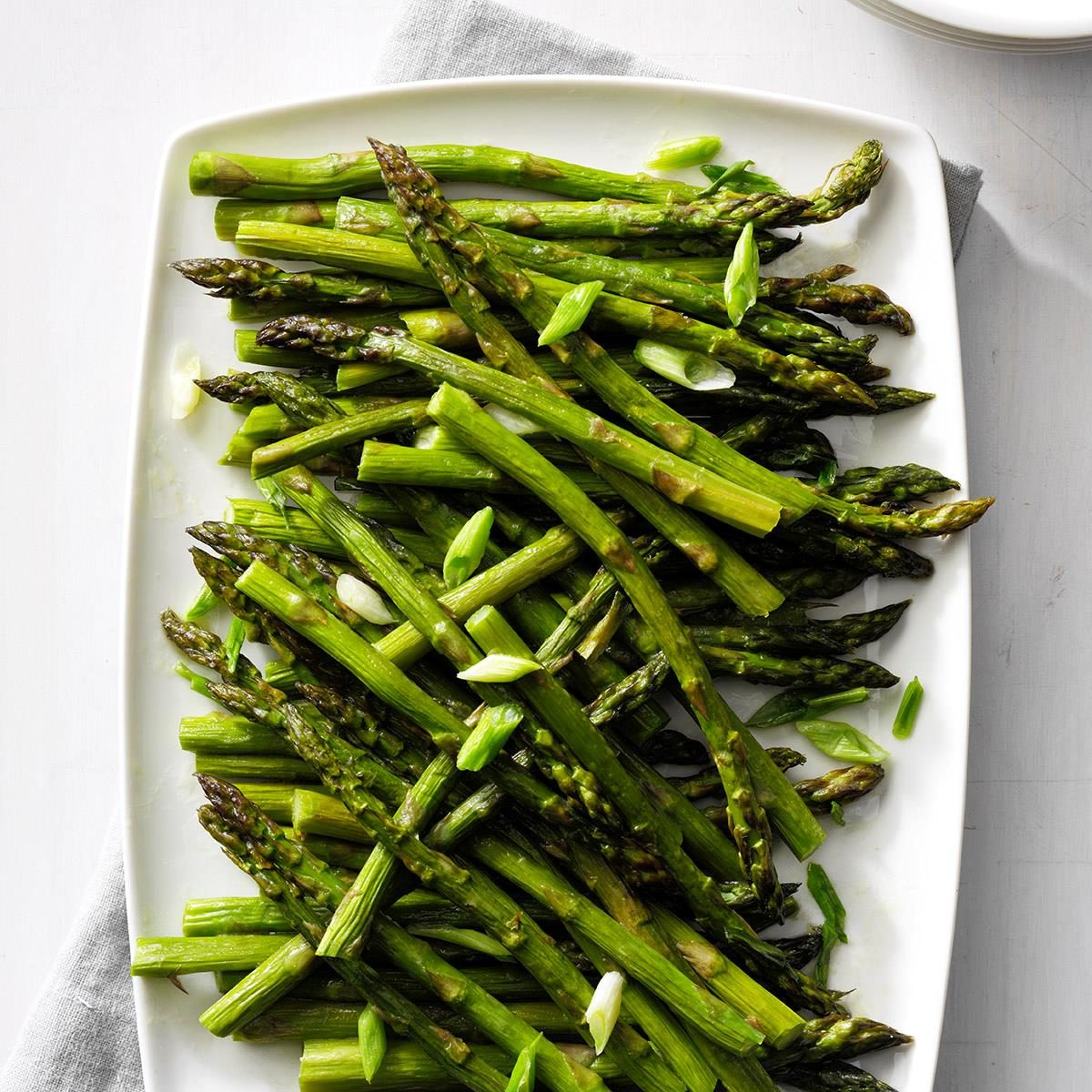 Oven roasted asparagus