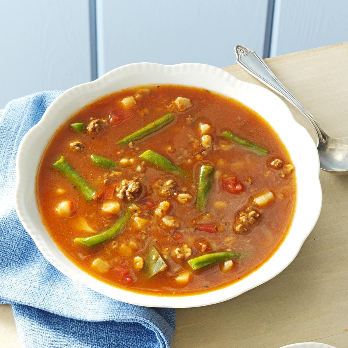Potato-Beef Barley Soup