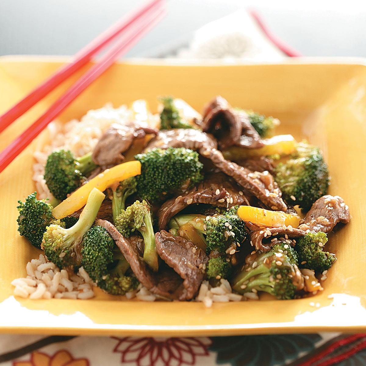 Sesame Beef Stir-Fry