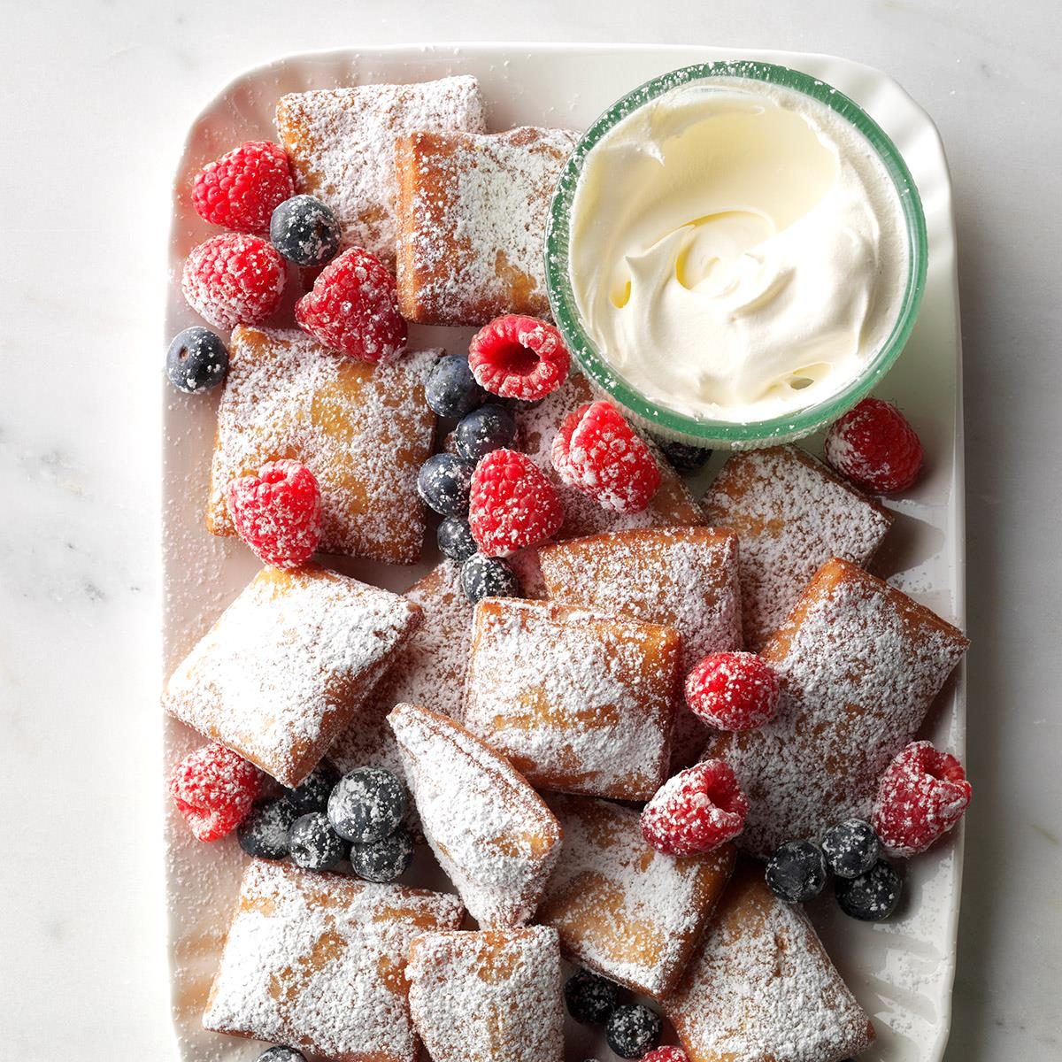 Springtime Beignets & Berries
