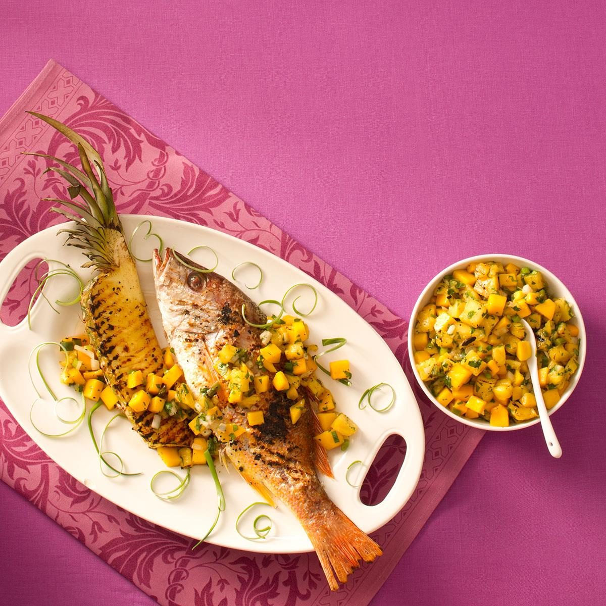 Sweet & Spicy Pineapple Salsa