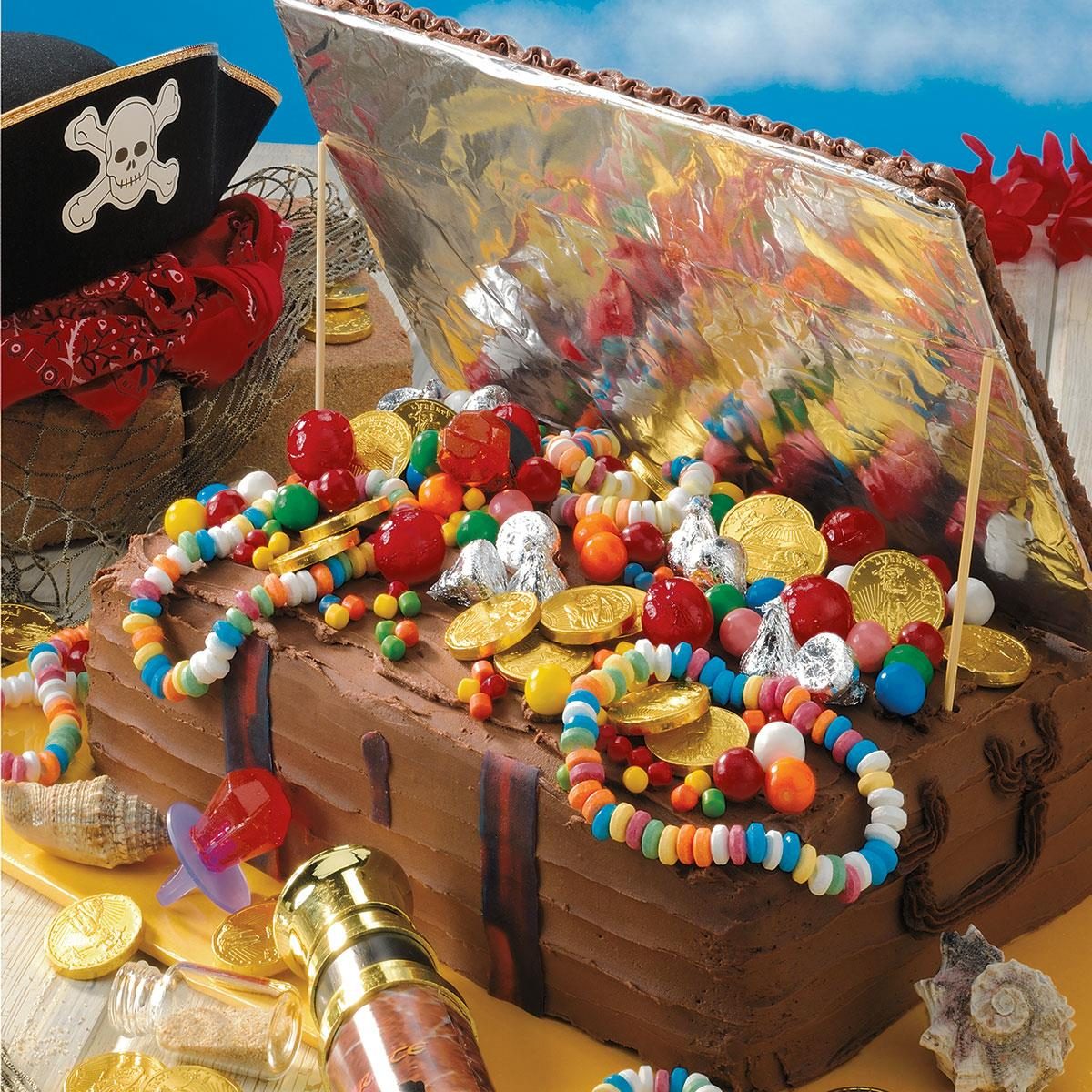 Treasure Chest Birthday Cake