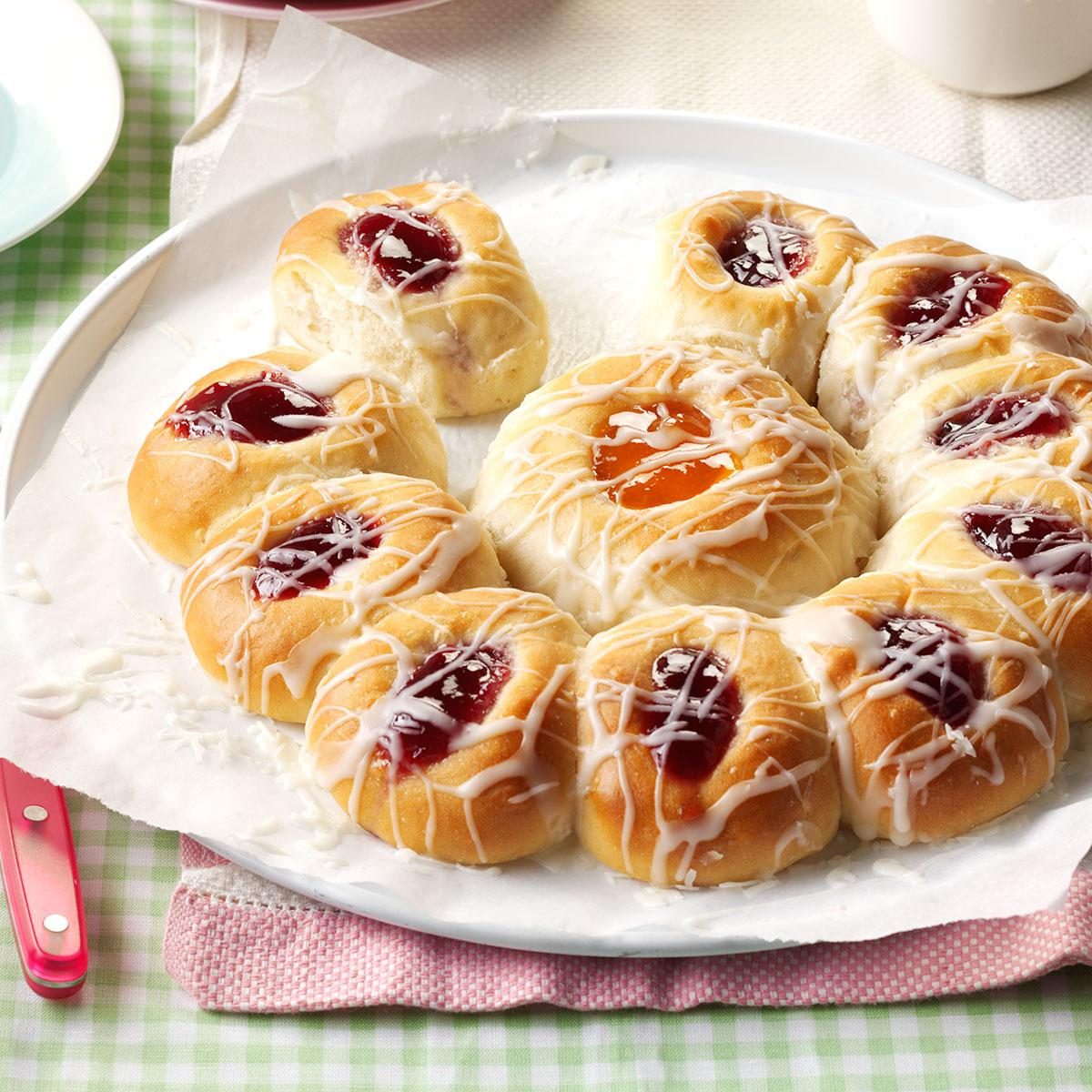 Flower Petal Sweet Rolls