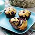 Baked Blueberry Cornmeal Muffins