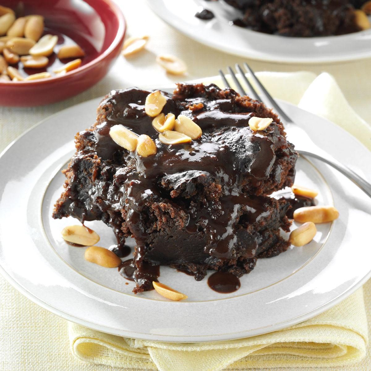 Gooey Peanut Butter-Chocolate Cake