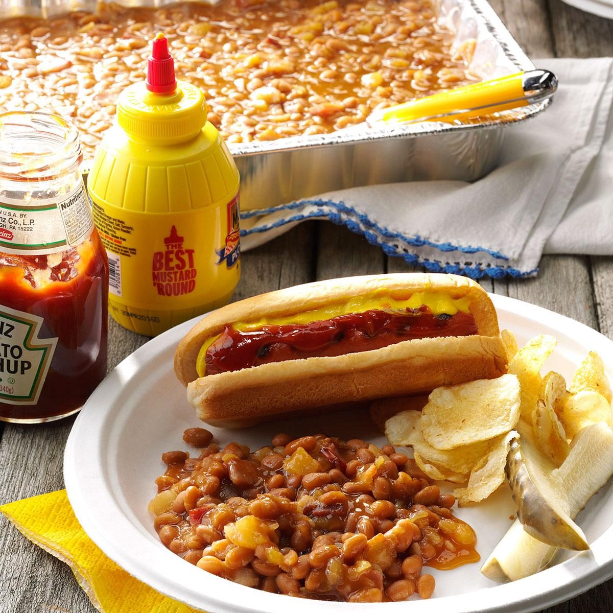 Baked Beans with Pineapple