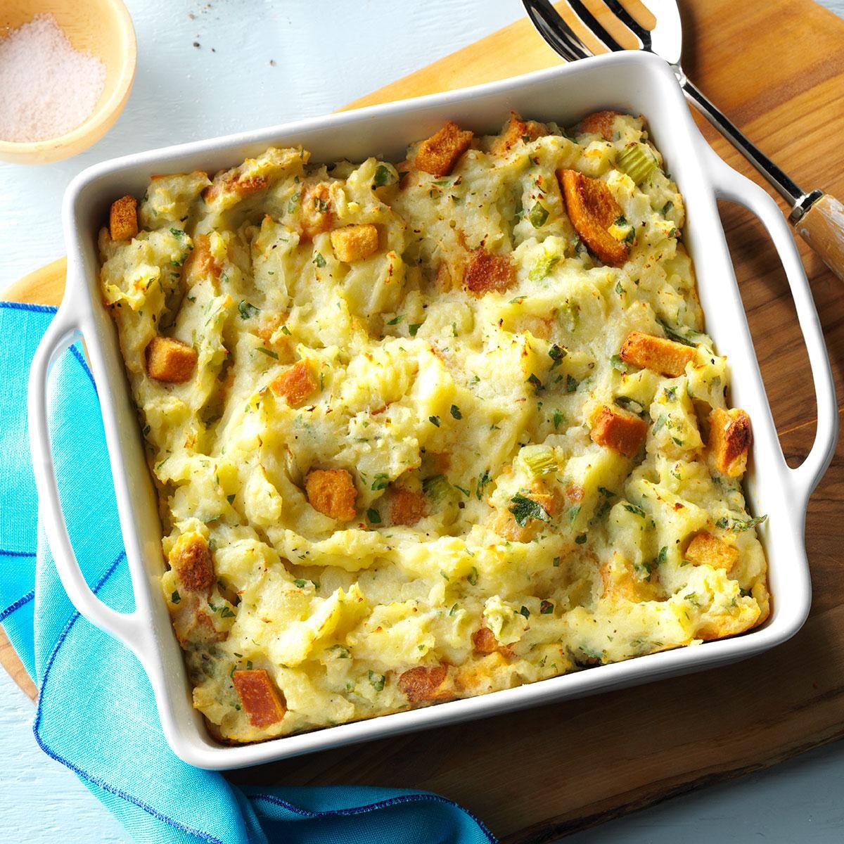 Potato Stuffing Casserole