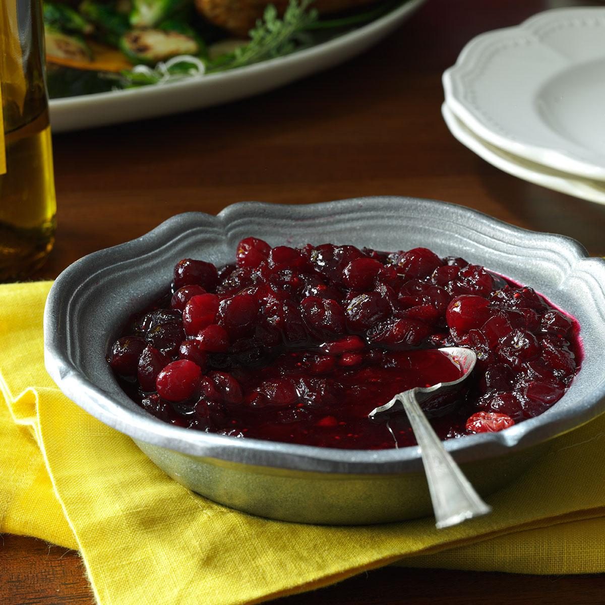 Cranberry sauce