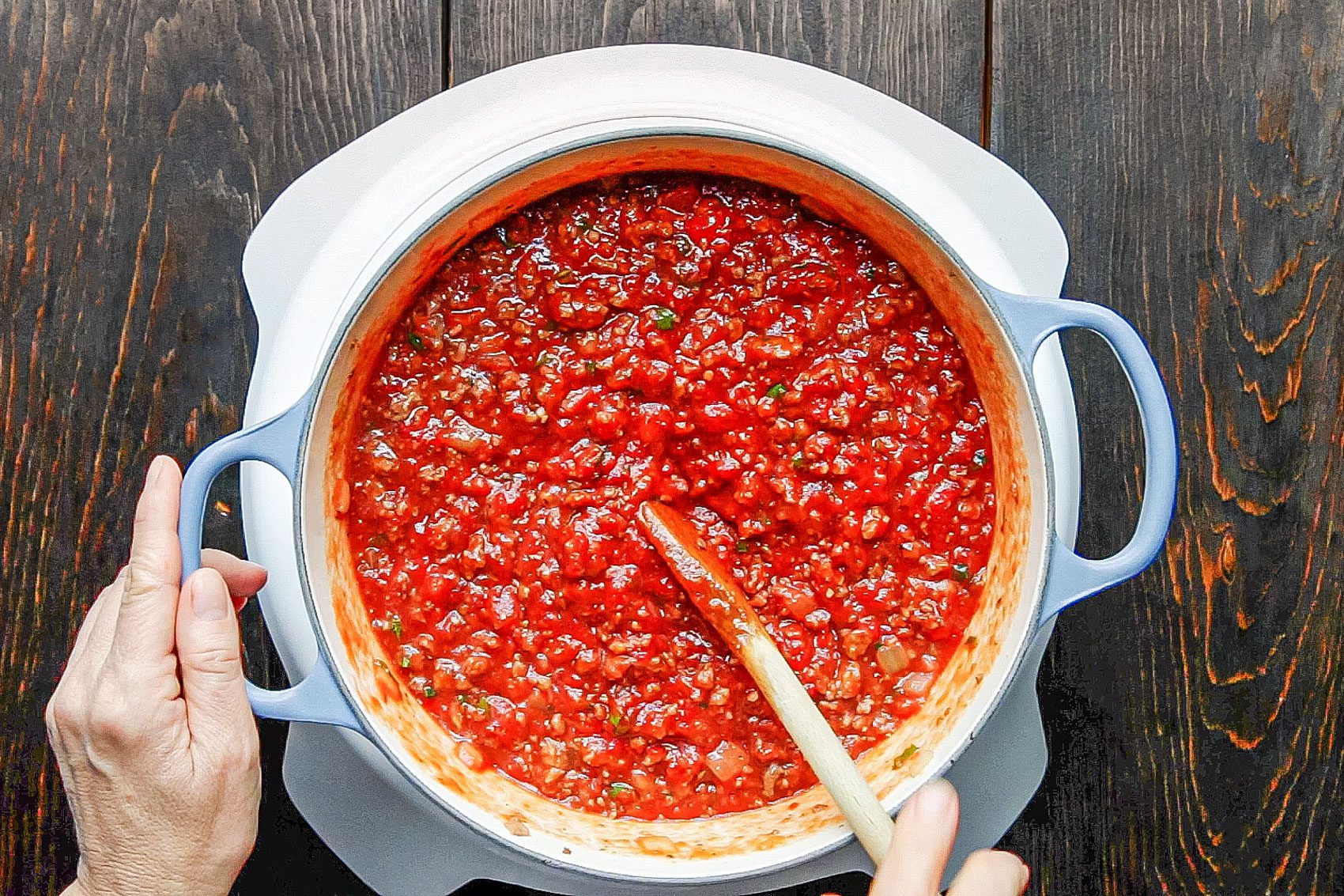 Making Meat Sauce to Make Lasagna