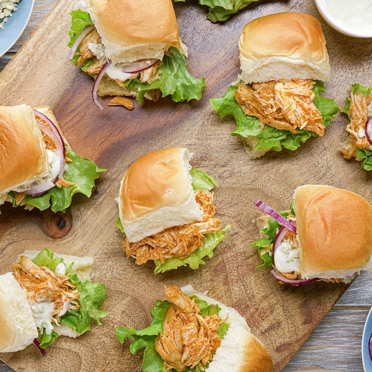 Buffalo Chicken Sliders