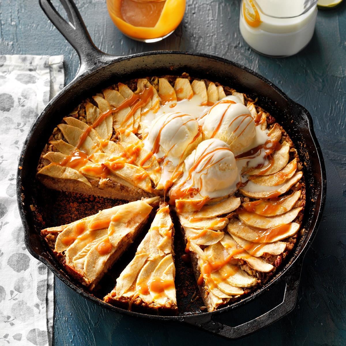Caramel-Apple Skillet Buckle