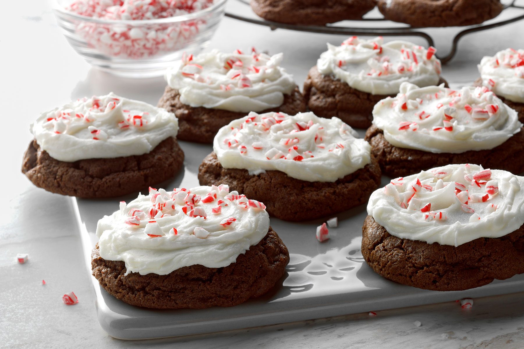 Chocolate Peppermint Cookies