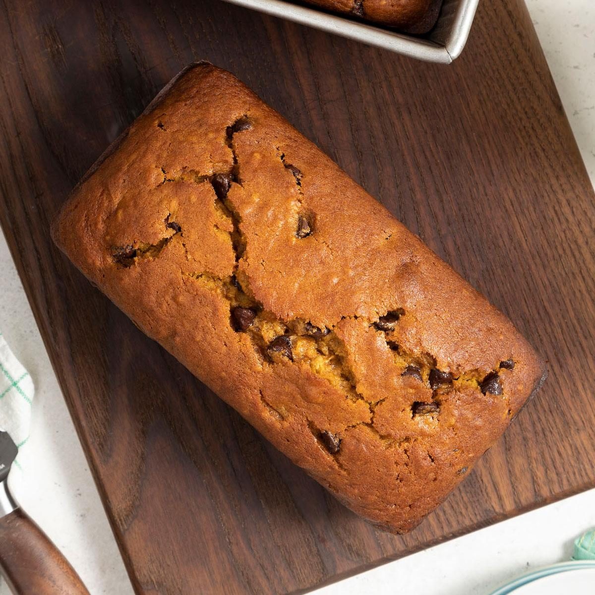 Contest Winning Chocolate Chip Pumpkin Bread