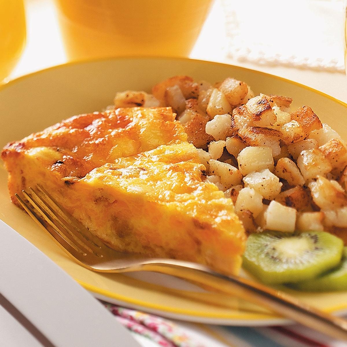 Crustless Chicken Quiche