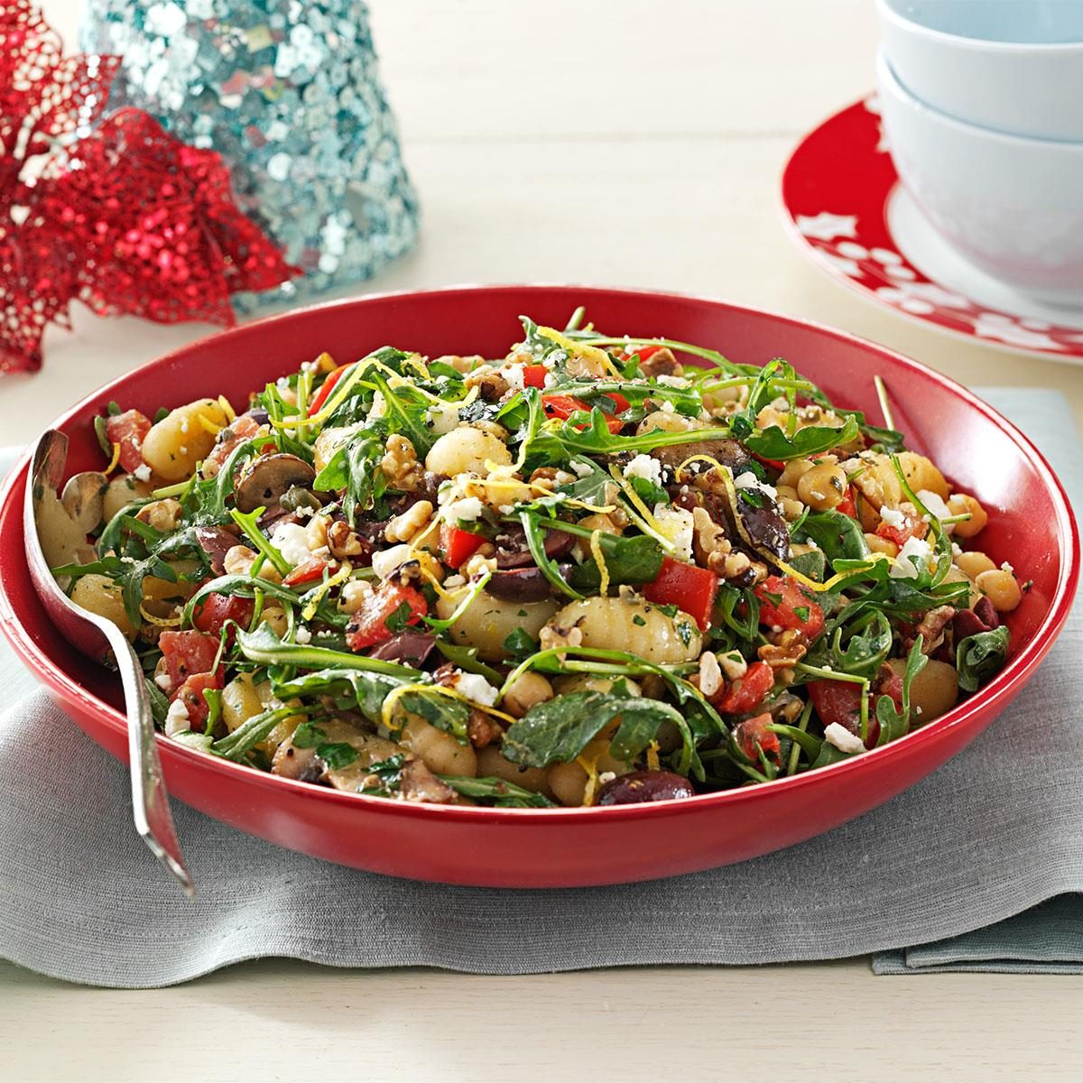 Portobello Gnocchi Salad