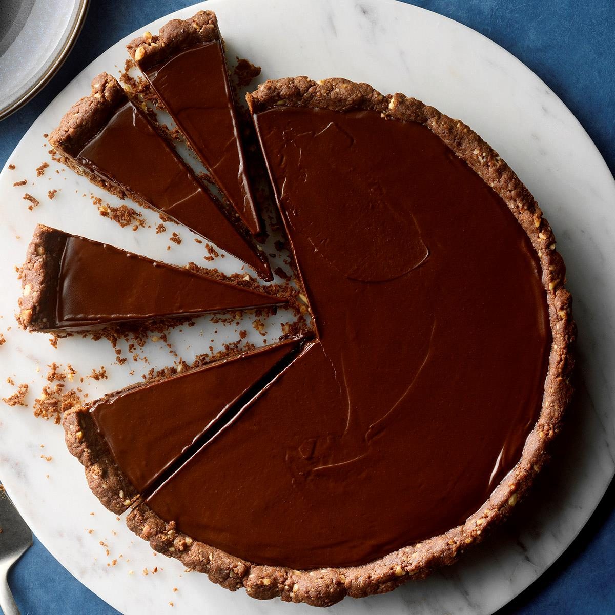 Gingered Almond Truffle Tart