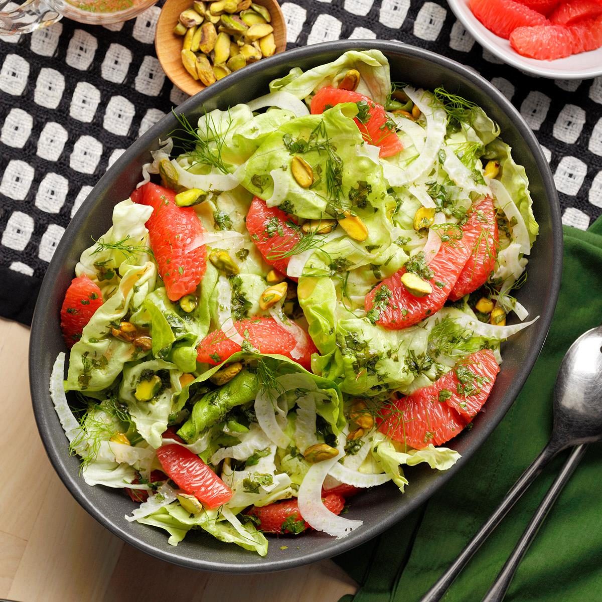 Grapefruit Lettuce Salad