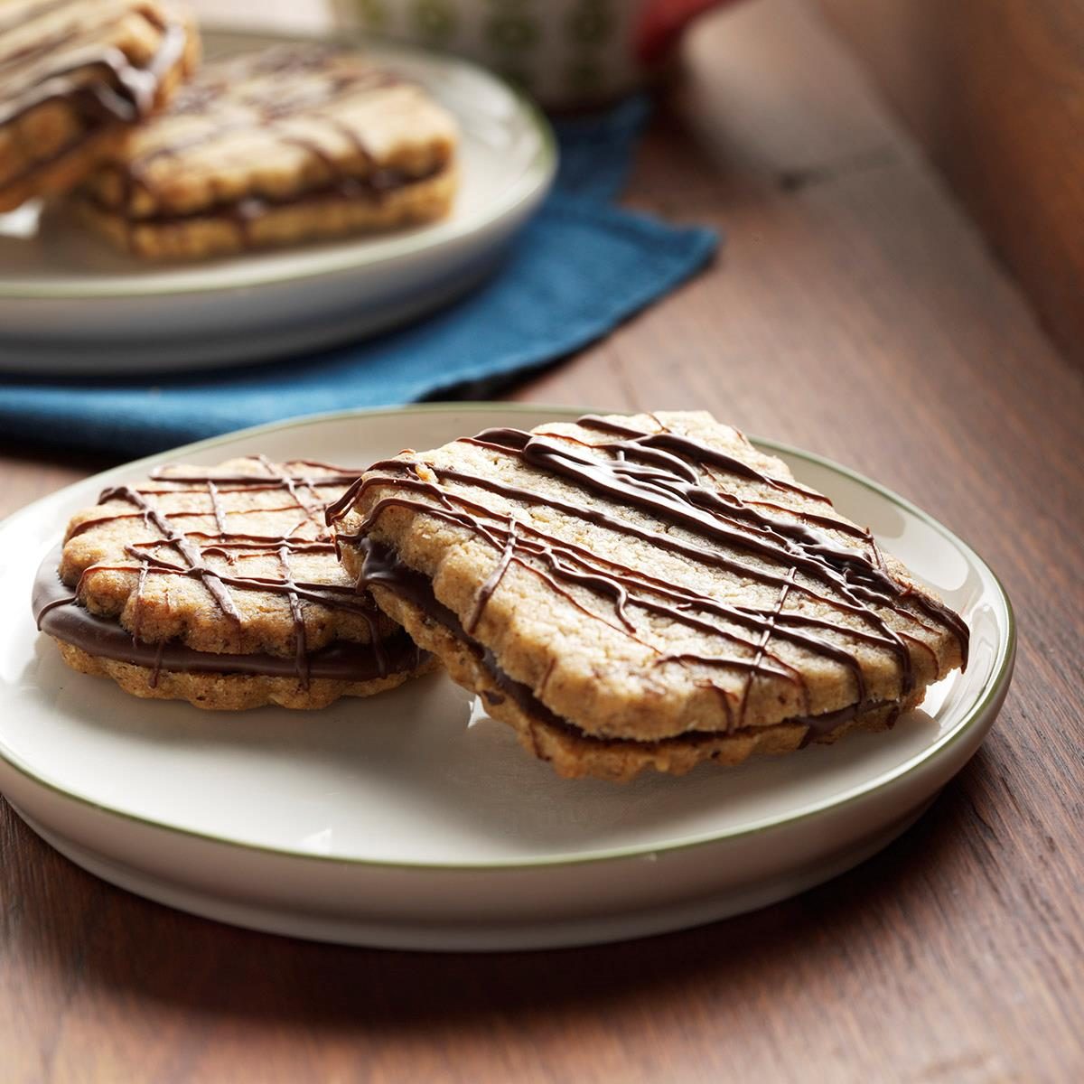 Hazelnut-Espresso Sandwich Cookies