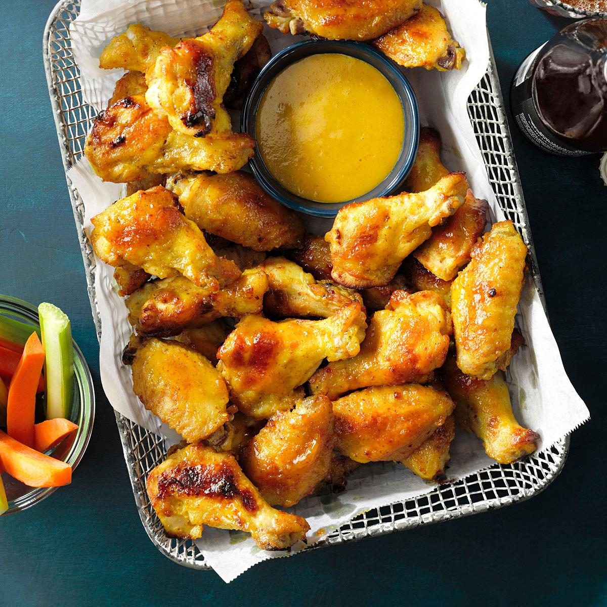 Honey-Mustard Wings