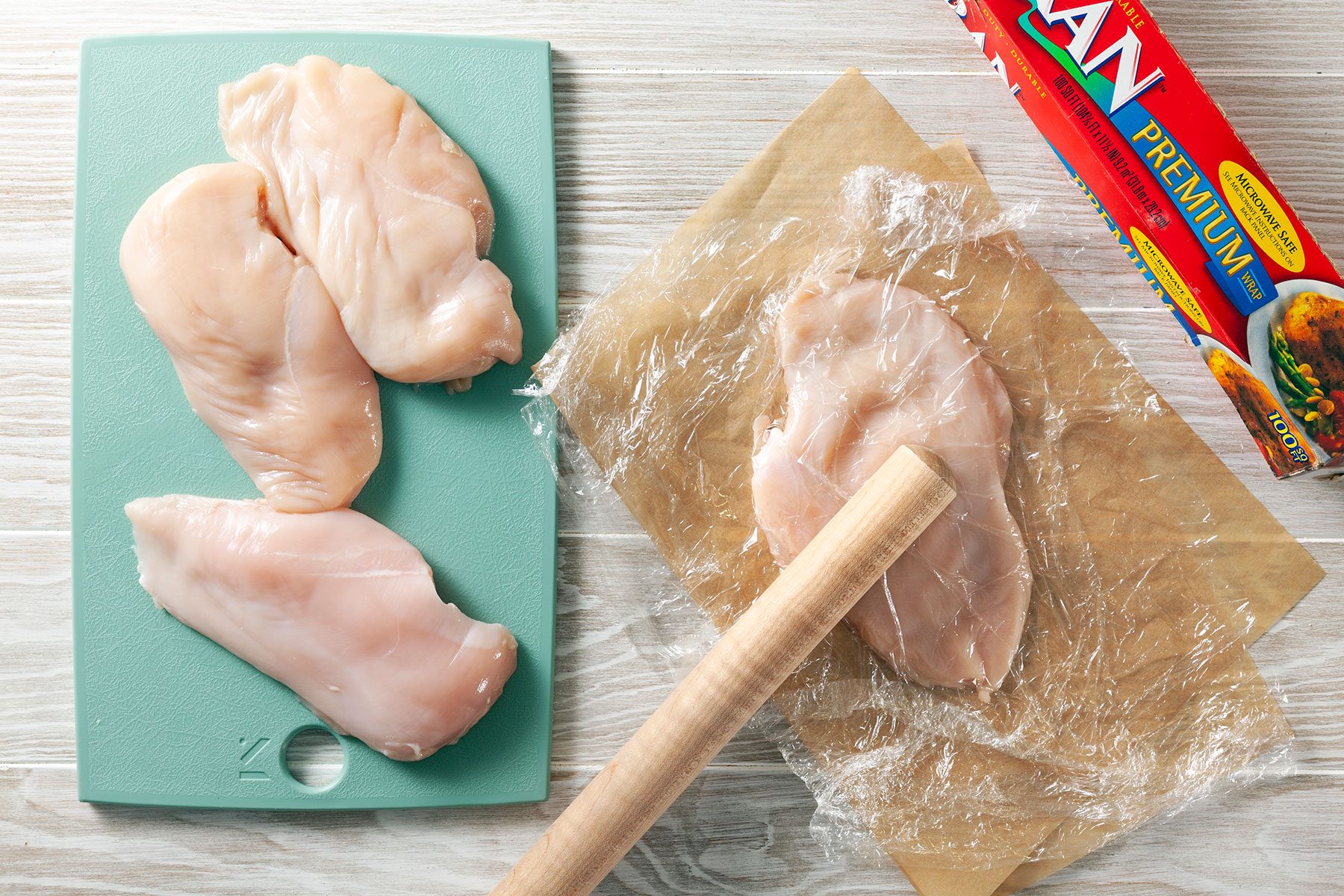 Flattening the Chicken