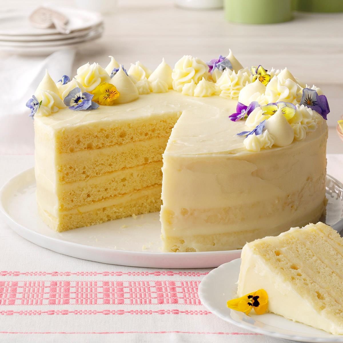 Lemon layer cake