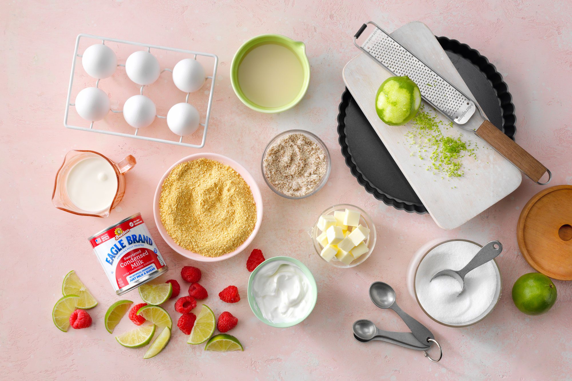 Lime Tart ingredients