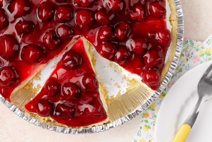 No Bake Cherry Cheesecake