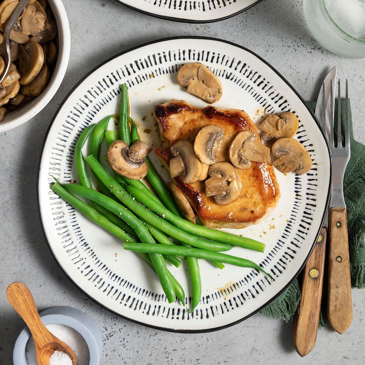 Mushroom Pork Chops