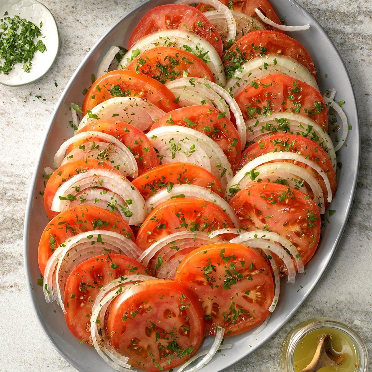 Sliced Tomato Salad