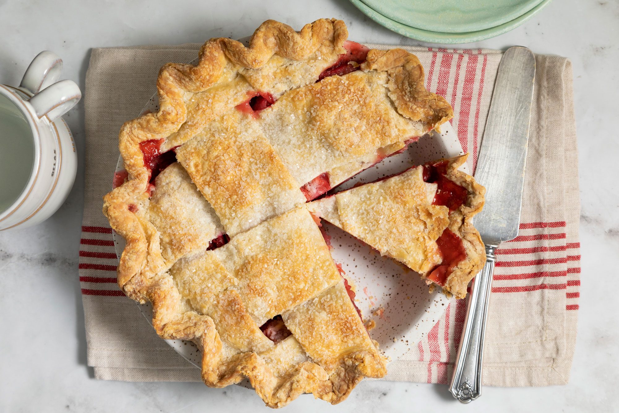 Strawberry Rhubarb Pie