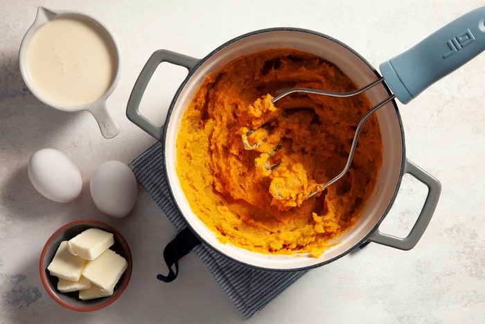 Mashed potato in bowl