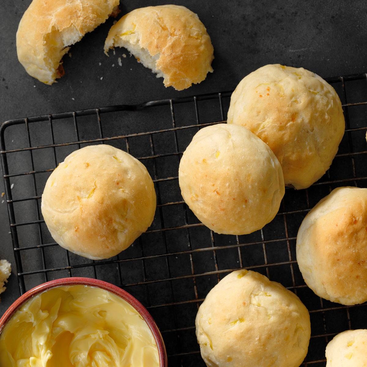 Zucchini Dinner Rolls