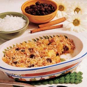 Pineapple Raisin Crisp