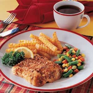 Nut-Crusted Fried Fish
