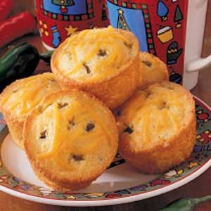 Green Chile Corn Muffins