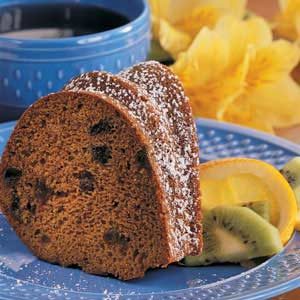Prune Bundt Cake