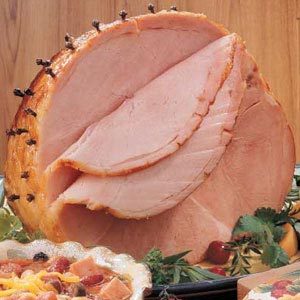 Mustard & Apricot-Glazed Ham