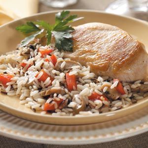 Wild Rice Mushroom Chicken