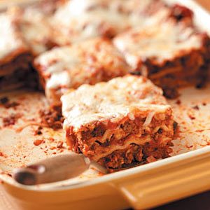 Aunt May’s Lasagna